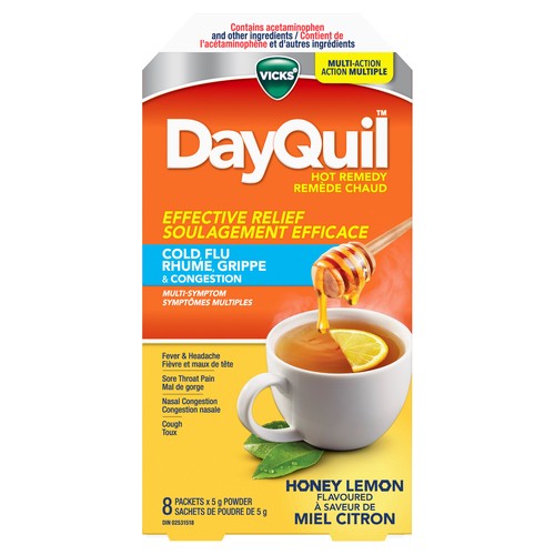 Vicks  DayQuil Cough/Cold Hot Remedy 8 EA