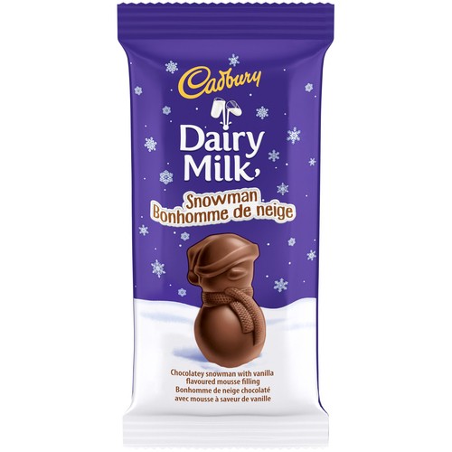 Cadbury Dairy Milk Chocolate Snowman Vanilla 30 g