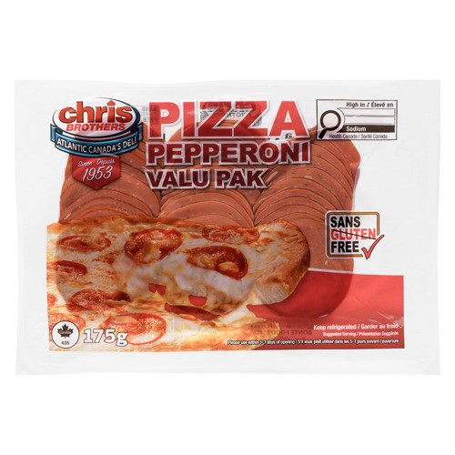 Chris Brothers Pizza Pepperoni 175 g