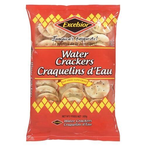 Excelsior Jamaican Water Crackers 300 g