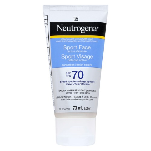 Neutrogena Sport Face Oil-Free Sunscreen Lotion SPF 70 73 ml