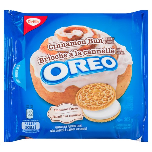 Oreo Cookies Cinnamon Bun 303 g