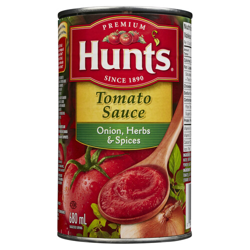 Hunt's Tomato Sauce With Onion Herbs & Spices 680 ml