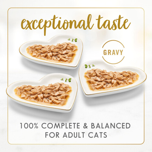 Fancy Feast Wet Cat Food Gravy Lovers Variety Pack 12 x 85 g