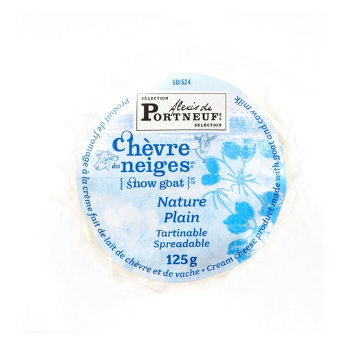 Alexis de Portneuf Goat Cheese Spreadable Plain 125 g