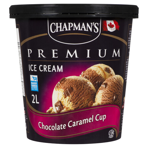 Chapman's Premium Ice Cream Chocolate Caramel Cup 2 L