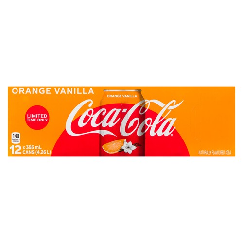 Coca-Cola Orange Vanilla 12 x 355 ml (cans)