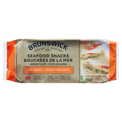 Brunswick Fish Fillets In Hot Sauce 100 g