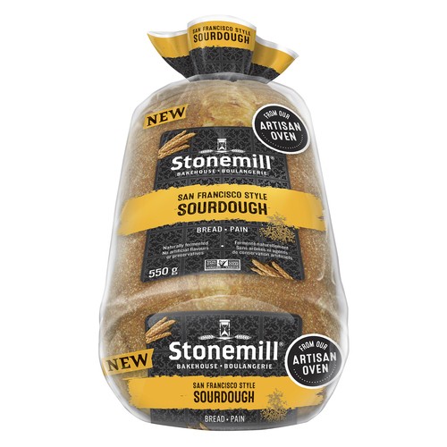 Stonemill Sourdough Bread San Francisco Style Sliced 550 g