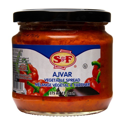 S&F Ajvar Spread Vegetable 375 ml