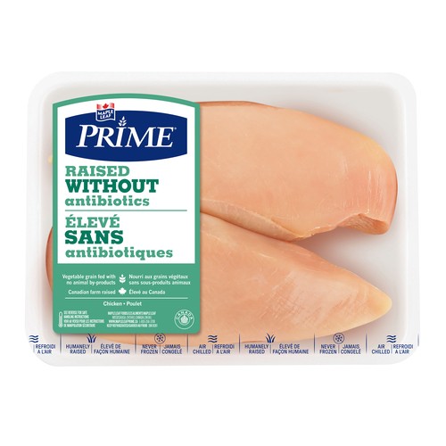 Prime Chicken Breast Boneless Skinless RWA 