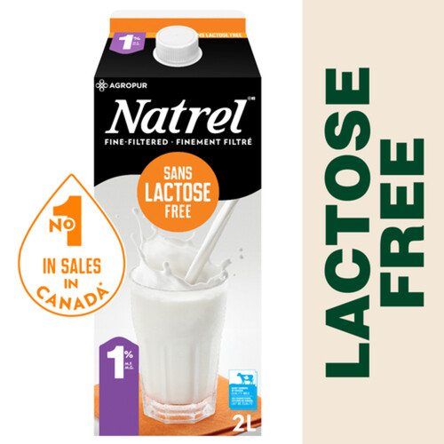 Natrel Lactose-Free 1% Milk 2 L