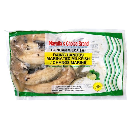 Maynila's Choice Frozen Fish Baby Daing Bangus Milkfish Calamansi 400 g