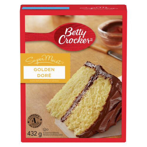 Betty Crocker Cake Mix Super Moist Golden 432 g