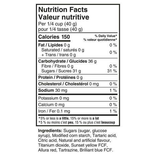 Sour Patch Kids Candy Sour Easter Bunnies 315 g