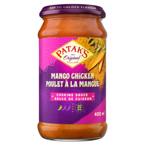 Patak's Cooking Sauce Mango Chicken 400 ml
