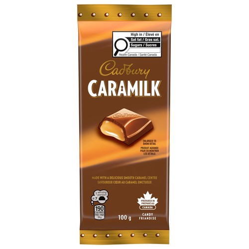 Cadbury Caramilk Chocolate Bar Family Size 100 g