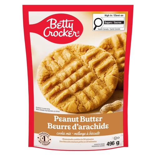 Betty Crocker Peanut Butter Cookie Mix 496 g