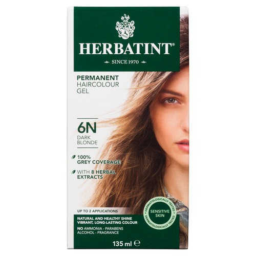 Herbatint Hair Colouring 6N Dark Blond 135 ml