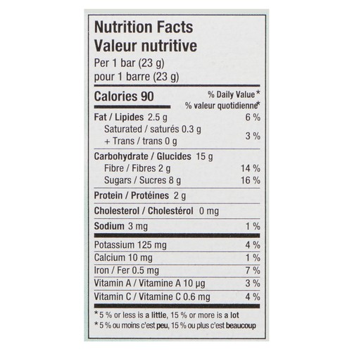 Love Child Organics Baby Food Bars Oaty Chomps Cherry & Spinach 138 g