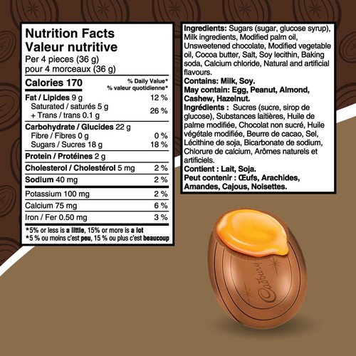 Cadbury Mini Caramilk Candy Eggs 381 g