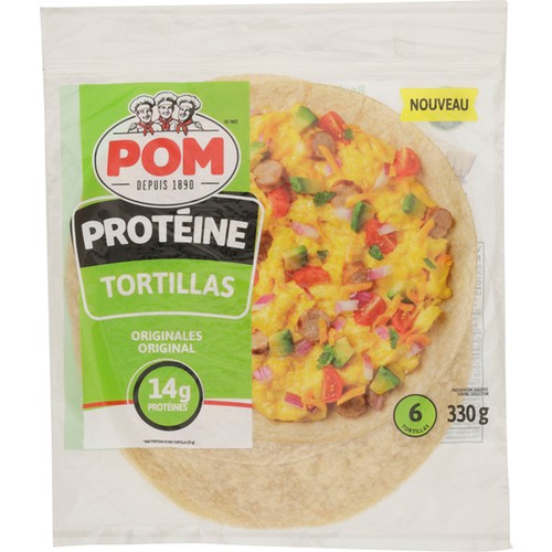 POM Protein Tortilla Original 330 g