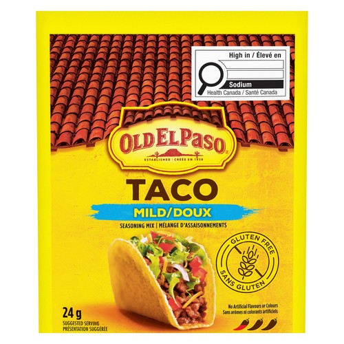 Old El Paso Taco Seasoning Mix Mild 24 g