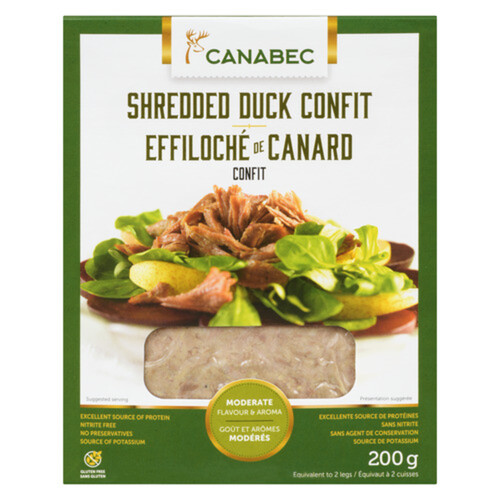 Gibiers Canabec Shredded Duck Confit 200 g