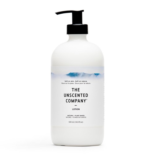 The Unscented Company Body + Hand Lotion Plastic Bottle 500 ml