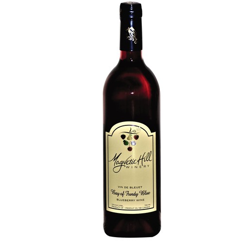 Bay Of Fundy Blue Wine Semi Sweet Blueberry 750 ml (bottle)