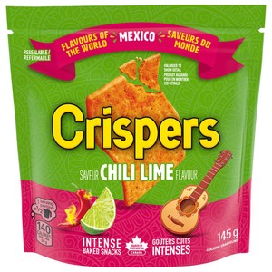 Crispers Craquelins au chili et a la lime 145 g