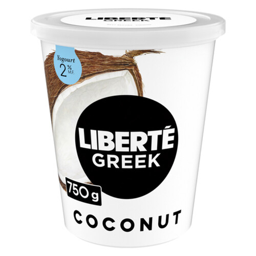 Liberté Greek 2% Yogurt Coconut High Protein 750 g