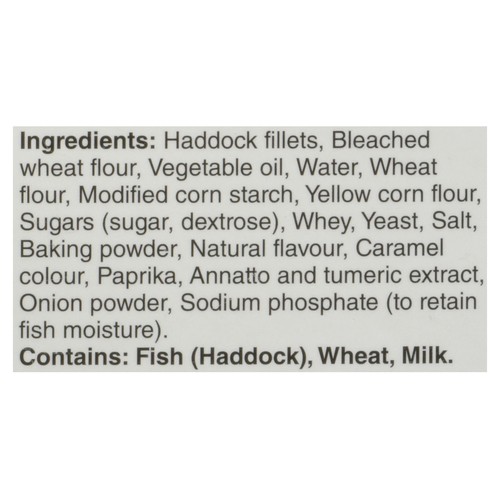 BlueWater Seafoods Frozen Fish Sticks Haddock 350 g
