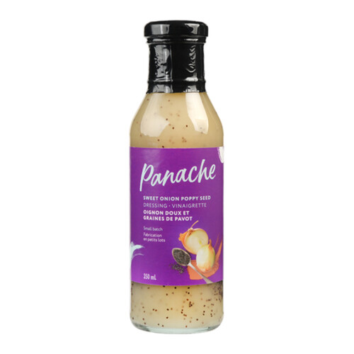 Panache Salad Dressing Sweet Onion Poppy Seed 350 ml