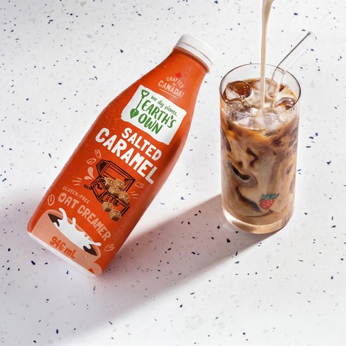 Earth's Own Gluten-Free Oat Coffee Creamer Salted Caramel 946ml