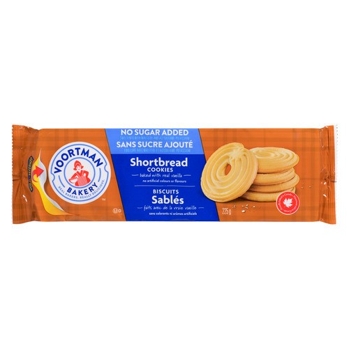 Voortman Cookies Shortbread Swirl No Sugar Added 225 g
