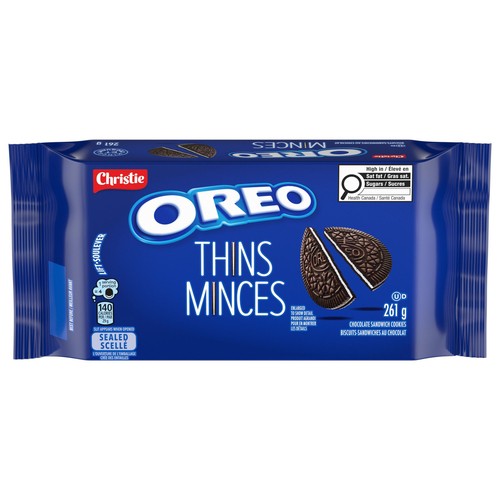 Oreo Sandwich Cookies Thins Chocolate 261 g