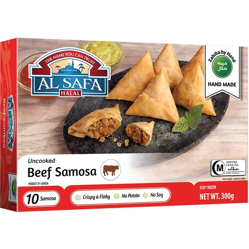 Al Safa Halal Beef Samosa 300 g (frozen)