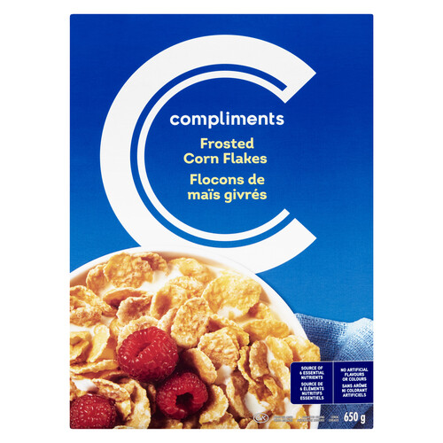 Compliments Cereal Frosted Corn Flakes 650 g