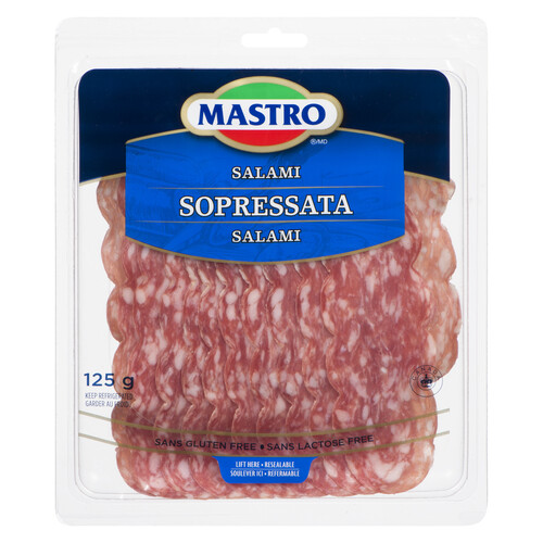 Mastro Salami Sliced Sopressata 125 g