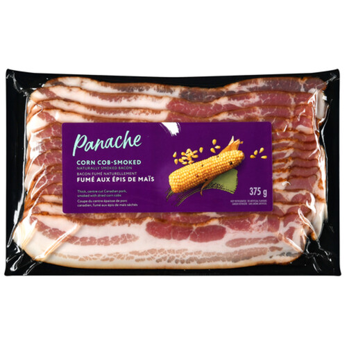 Panache Bacon Corn Cob-Smoked Naturally Smoked 375 g