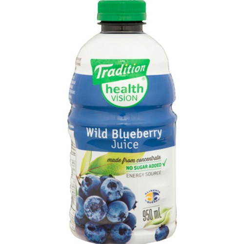Tradition Health Juice Wild Blueberry 950 ml