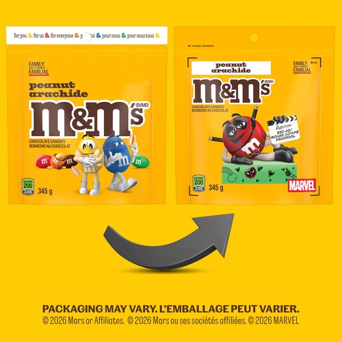 Mars Canada Inc M&M's Peanut Chocolate 345 g