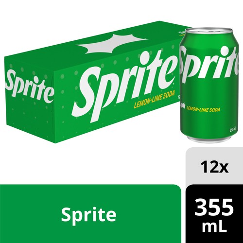 Sprite Fridge Pack Soda 12 x 355 ml (can)