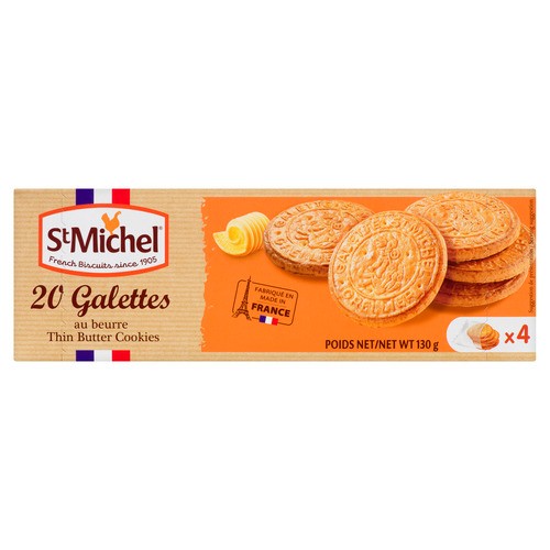 St-Michel Galette Thin Butter Cookie 130 g