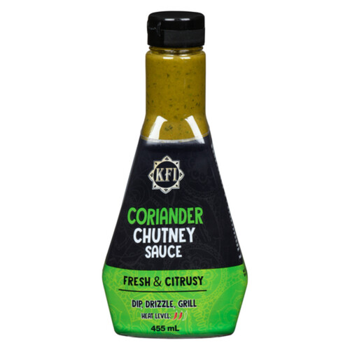 KFI Spicy Chutney Coriander Cilantro 455 ml