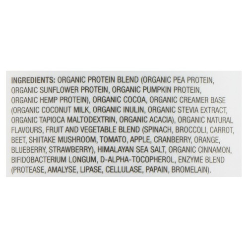 Nutiva Organic Plant Based Protein Chocolate 620 g