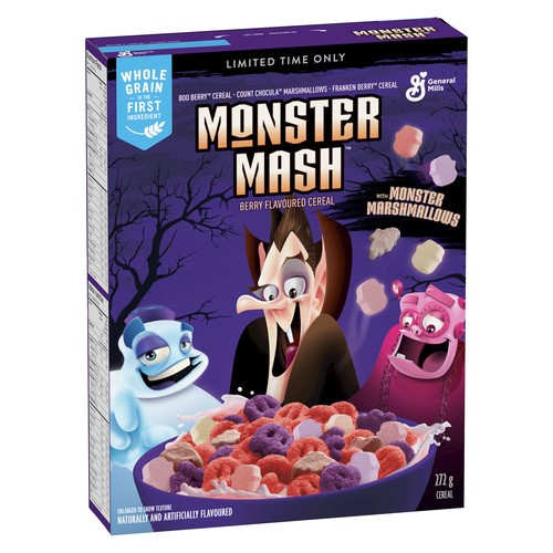 Monster Mash Cereal Berry Flavoured with Monster Marshmallows 272 g