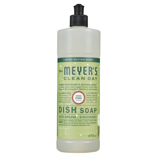 Mrs. Meyer's Clean Day Dish Soap Iowa Pine Scent 473 ml