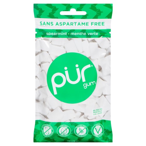 Pur Sugar-Free Chewing Gum Spearmint 77 g